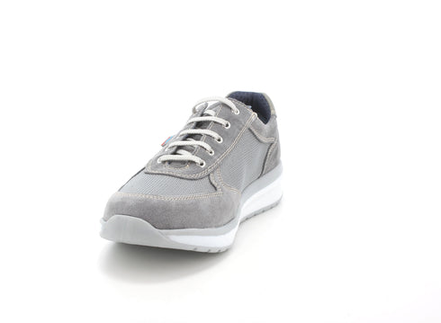 Melluso Uomo Scarpe basse Tessuto U41020B-210781 Grigio